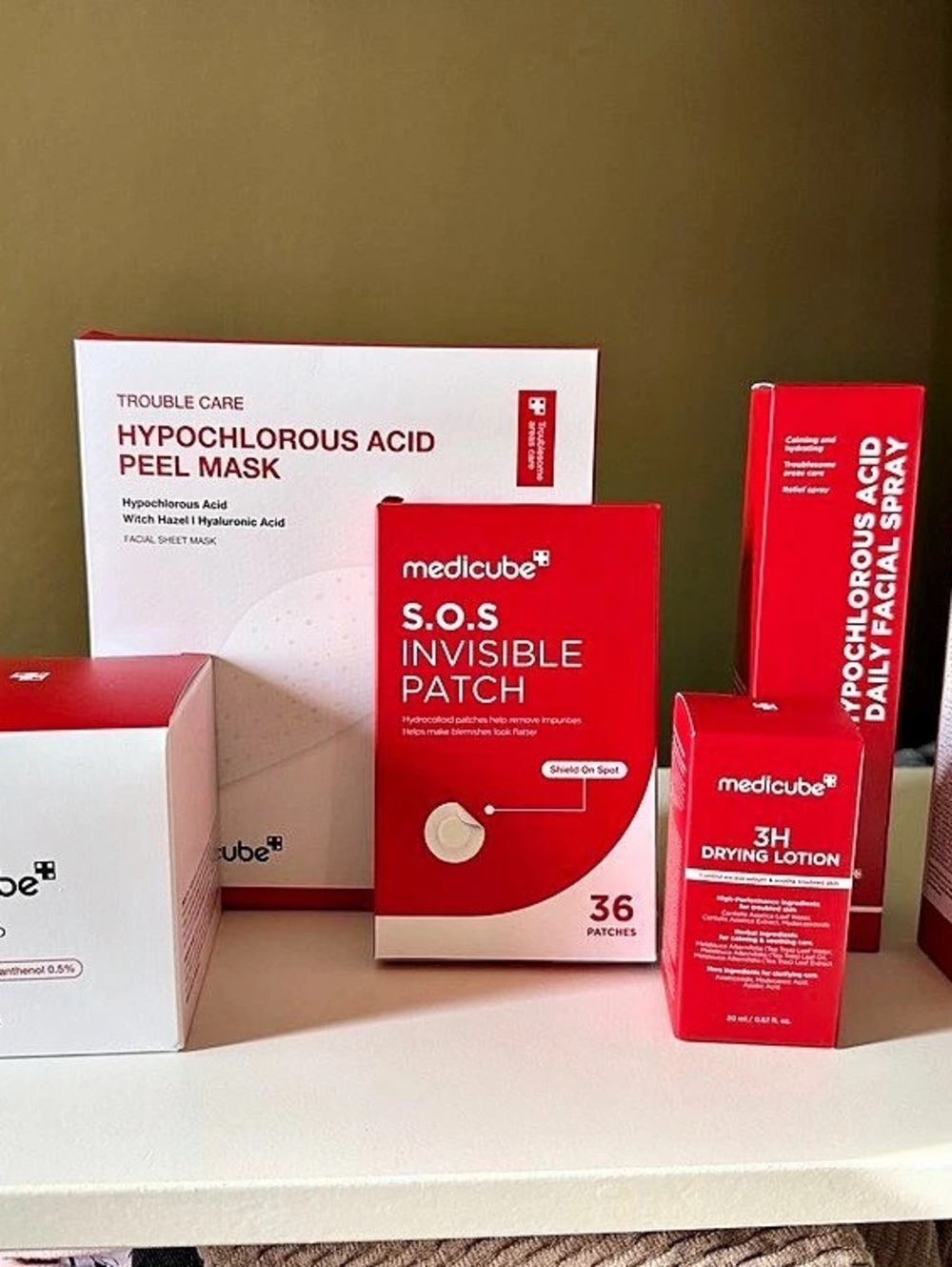 medicube Ghost My Stressed Skin Set Acne Care Set ( All new)